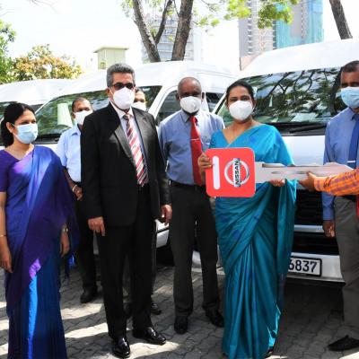 The Distribution of Health Education Vehicles to Strengthen COVID-19 Control Activities