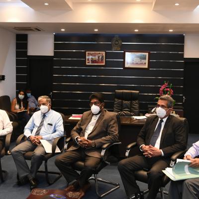 Hon. Minister of Health discussed way forward of Additional Financed Project with ADB Officials