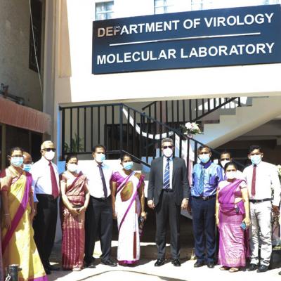 Construction of PCR Laboratory at TH Karapitiya