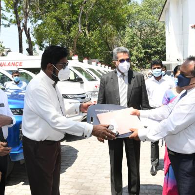 Distribution of 38 Double Cabs for Medical Officers of Health (MoHs)